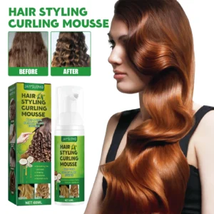 Jayusing Curly Hair Styling Mousse