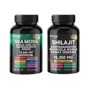 Quitmood Sea Moss Shilajit Energy Bundle